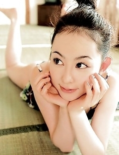 Rina Akiyama Asian with specs changes colorful clothes all day