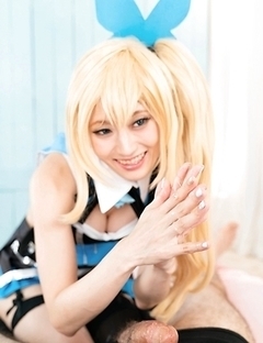 Mizuki Cosplay and handjob