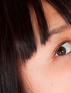 Tomoe Yamanaka is sexy doll in fluffy dress in her bed