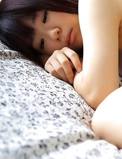Azusa Togashi plays with her big assets and shows hot ass