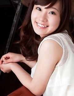 Kana Yuuki shows you how how great she looks in white