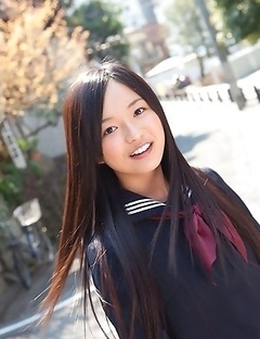 Mayumi Yamanaka takes a walk in her city after classes