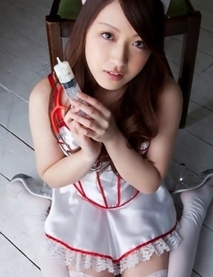 Cocoro Hirahara is hot nurse who shows nooky in panty