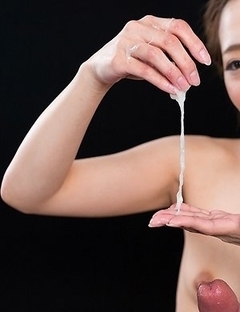 Juri Kisaragi Strokes with Cum