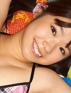 Hikari Azuma shows hot butt under skirt and naughty boobs