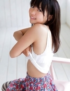 Nice Fuuka Nishihama undresses on the camera making us wild