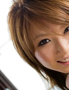 Follow this girl Rika Sakurai to see her naked shapes