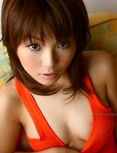 Playful and addictive look of a spicy Asian Azumi Harusaki