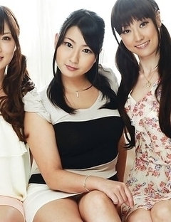 Kaede Oshiro, Haruka Megumi and Mizuki, the three hot sisters