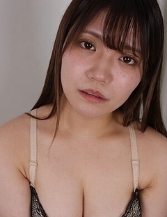 Japanese Kaede Mochizuki shows off her sensitive big tits