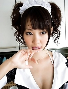 Dive into the ocean of passion with this Asian lady Noa Kasumi