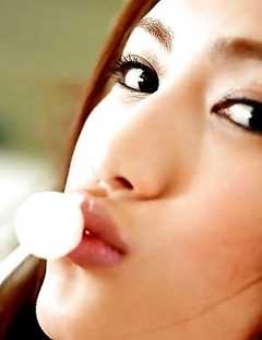 Reina Fujii is having fun during the erotic photo session