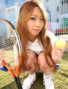 Remika Uehara poses for the camera